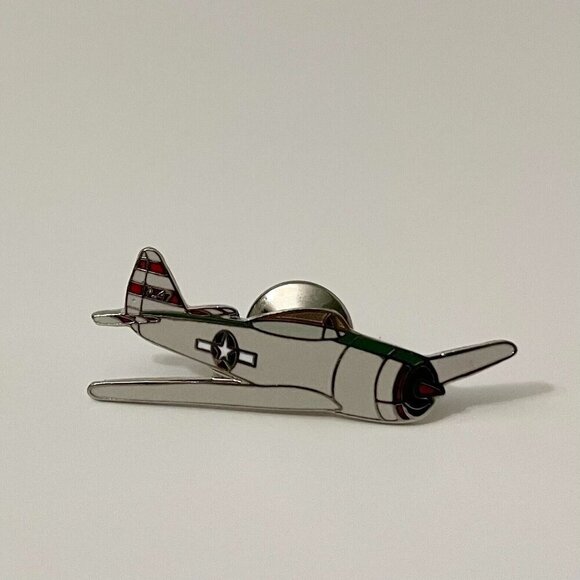 Military Fighter Aircraft Pin P-47 Thunderbolt US Army Air Force Aminco - Picture 8 of 9